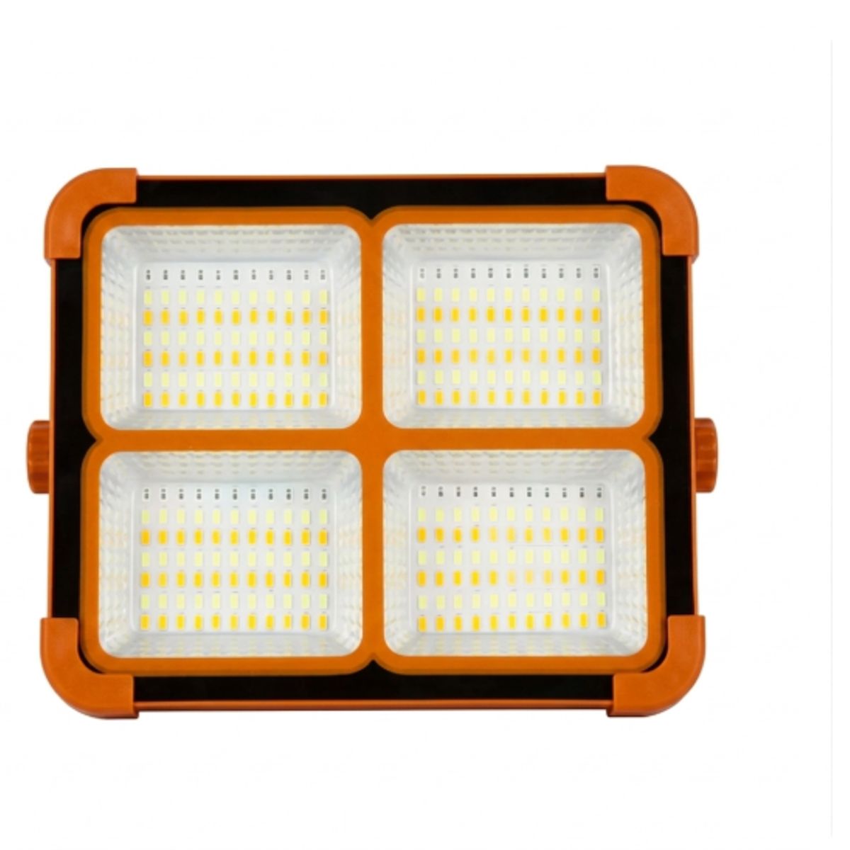 TASBEL - Foco Solar LED 1000W Portatil Exterior Camping IP65 Carga USB Multicolor 21x17cm Tasbel