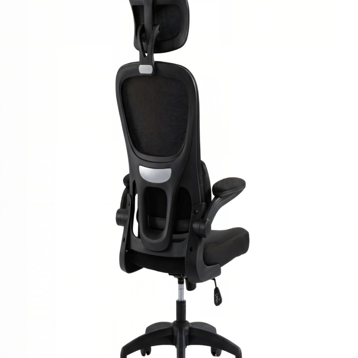 GENERICO - SILLA DE OFICINA CON RESPALDO ALTO ERGONÓMICO COLOR NEGRO