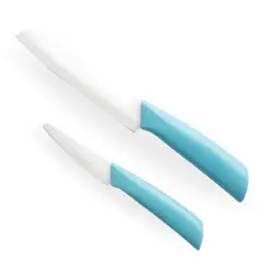 DALI - Pack de Cuchillos de Cerámica 3” y 6 Precisión, Durabilidad y Corte Fino