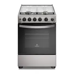 MADEMSA - Cocina a Gas 4 Platos Horno Vapor y Triple Llama FM4SSC Inox