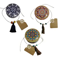 INDEPENDIENTE - Pack 3 velas aromáticas con flores secas - diseño 13