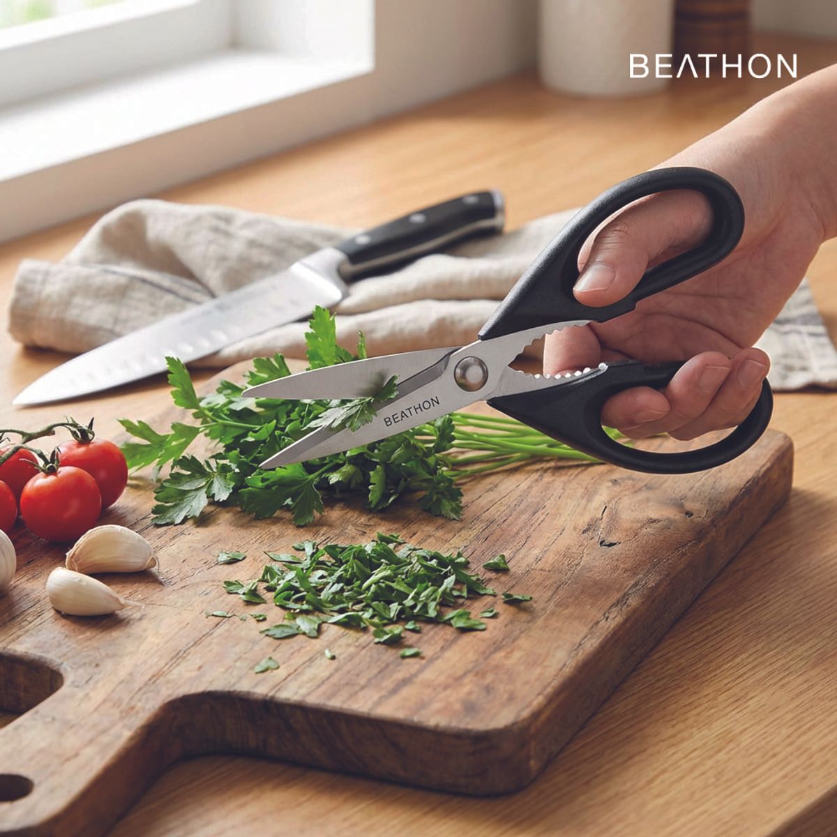 BEATHON - Tijeras Cocina Acero Inoxidable Multiuso Profesional Beathon Kiosclub
