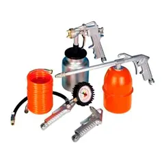 KRAFTER - SET 5 PIEZAS PARA COMPRESOR DE AIRE MULTIFUNCIÓN UNIVERSAL