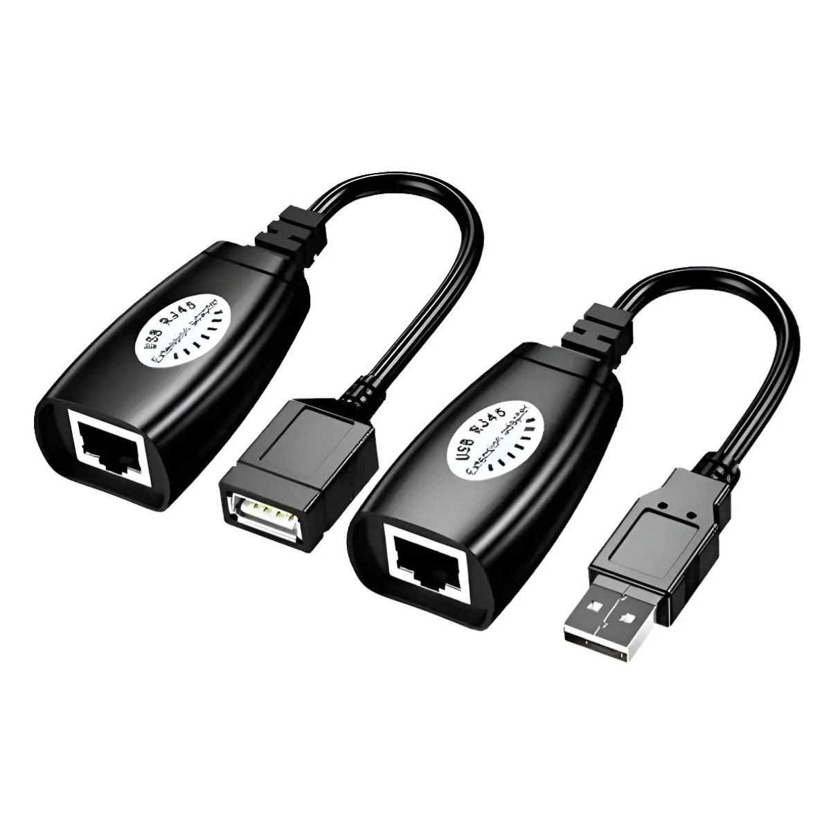 GENERICO - Extensor Usb 2.0 Por Rj45 Hasta 50 Metros