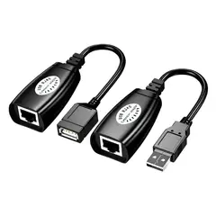 GENERICO - Extensor Usb 2.0 Por Rj45. Hasta 45 Metros