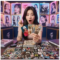 GENERICO - Juego De Cartas Twice K-pop 55 Piezas