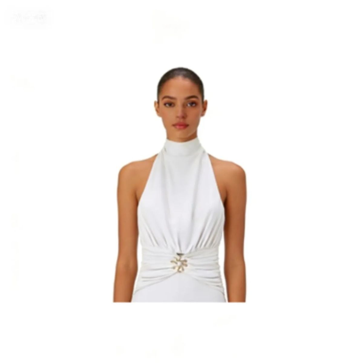 TIOZONEY - Polera Sin Mangas Mujer - Blanco