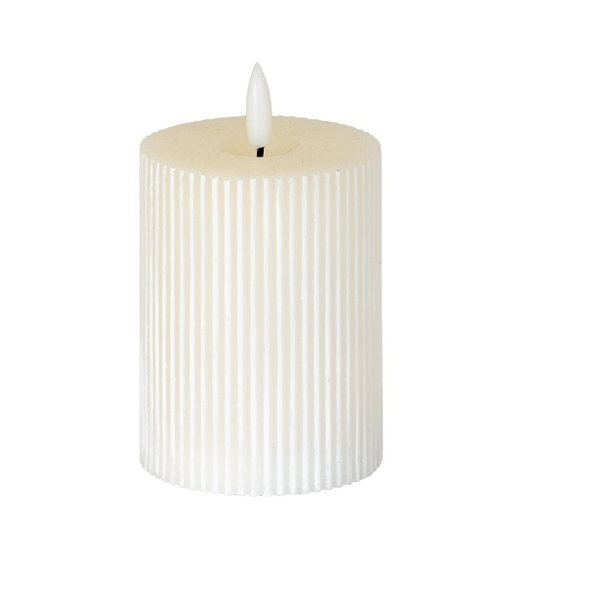 GENERICO - Velas Decorativas Blancas y Beige  Diseño Elegante y Minimalista