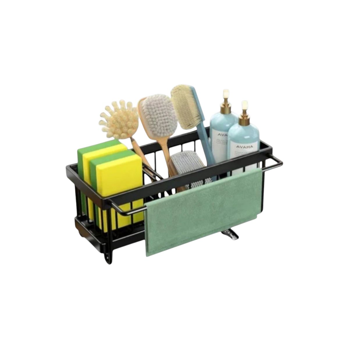 GENERICO - ESTANTE NEGRO ORGANIZADOR 2 NIVELES CAJERO