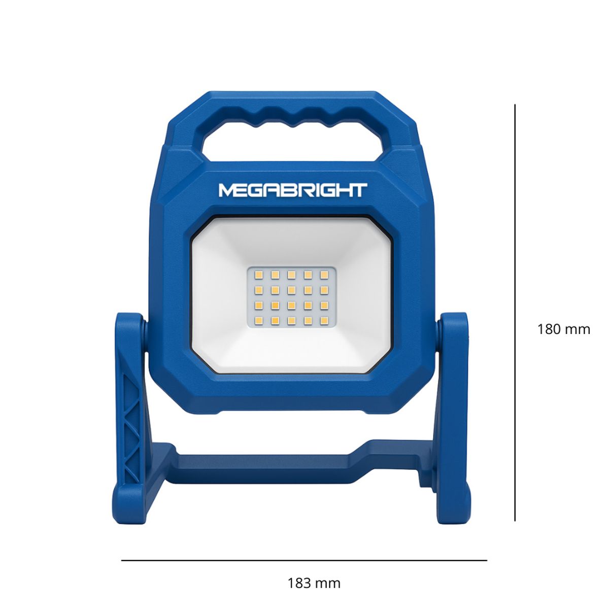 MEGABRIGHT - Proyector LED Recargable 10W 6500K