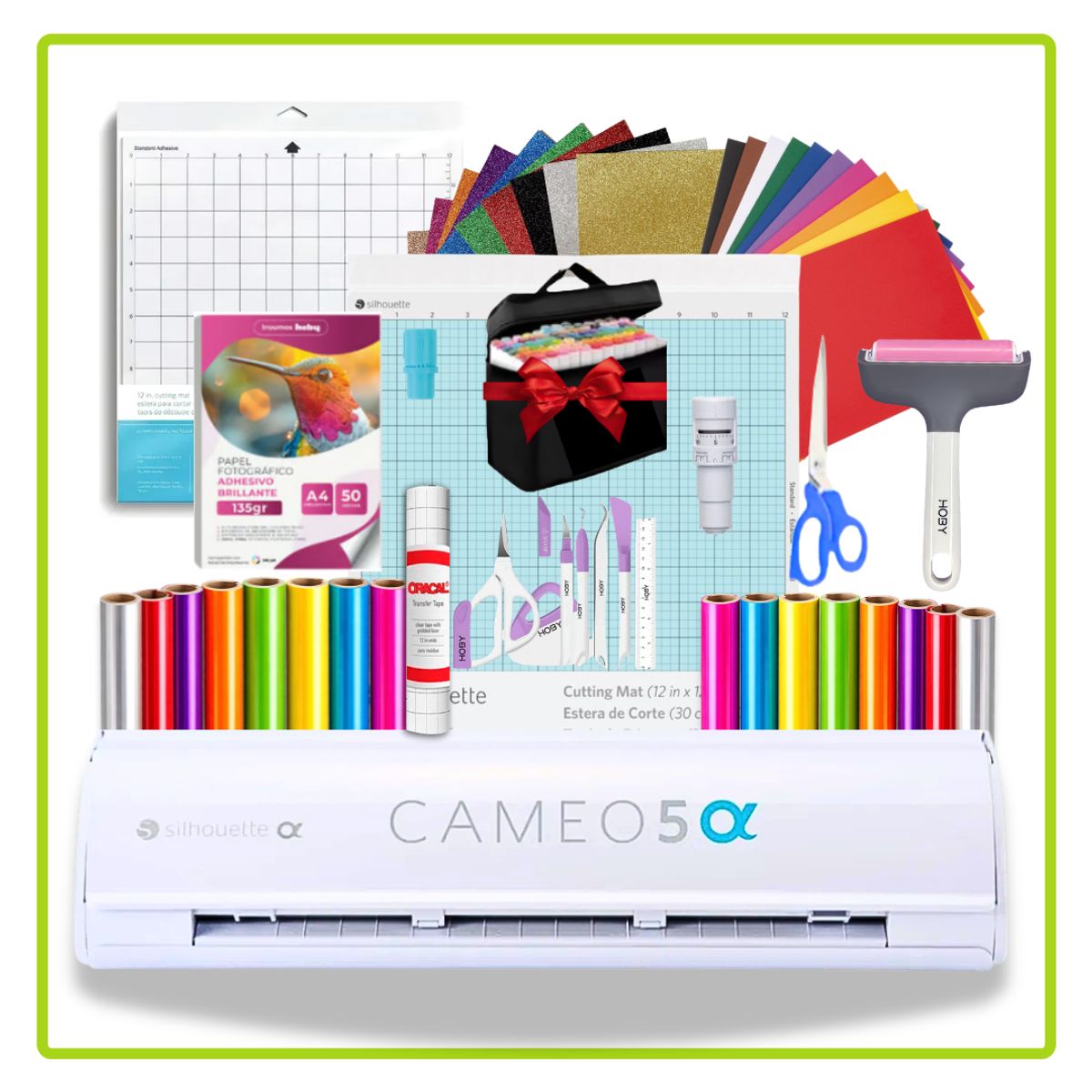 SILHOUETTE - KIT MUJER EMPRENDEDORA CAMEO 5 BLANCA KG10-2