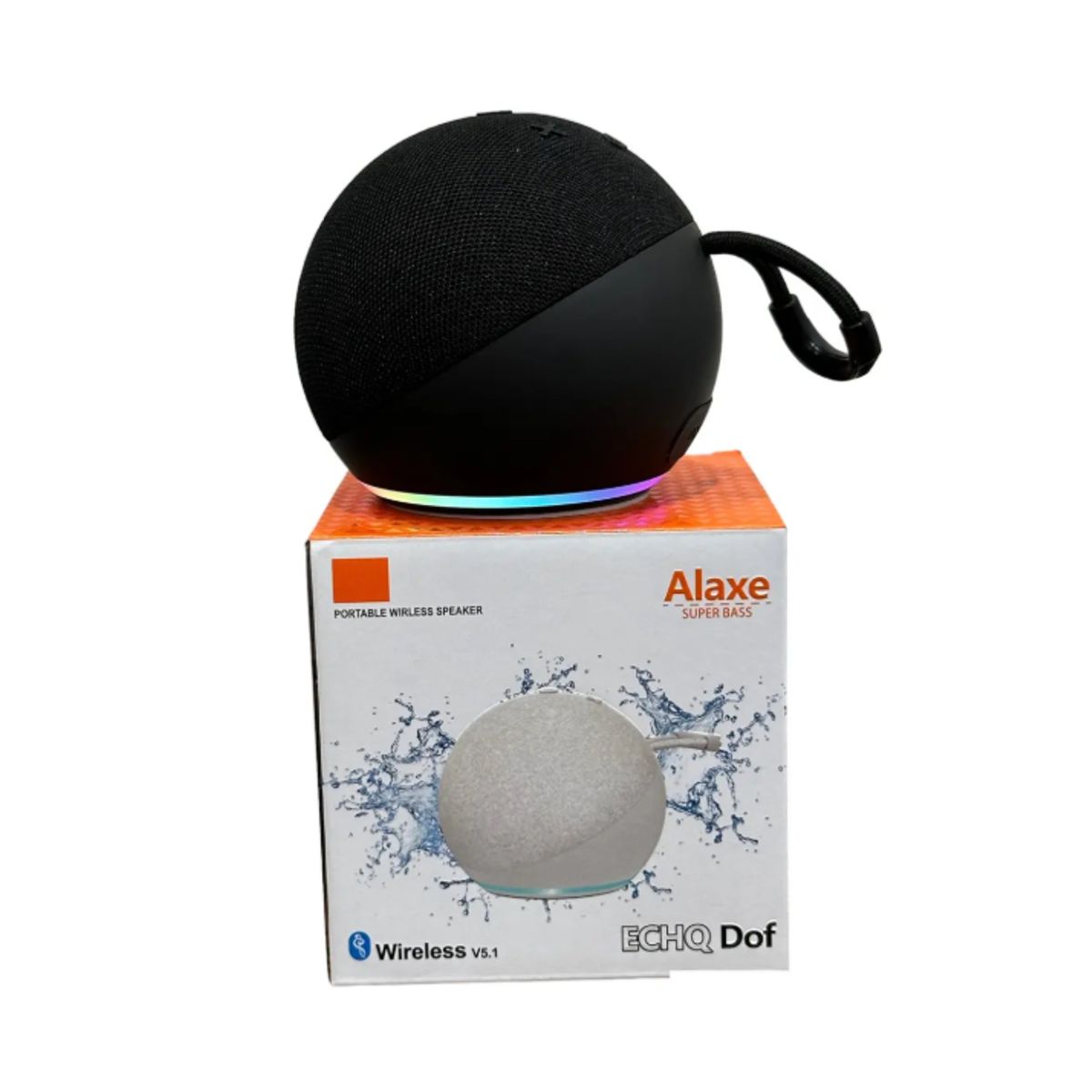 GENERICO - Altavoz Portátil Alaxe Super Bass bluetooth, Usb Y Fm
