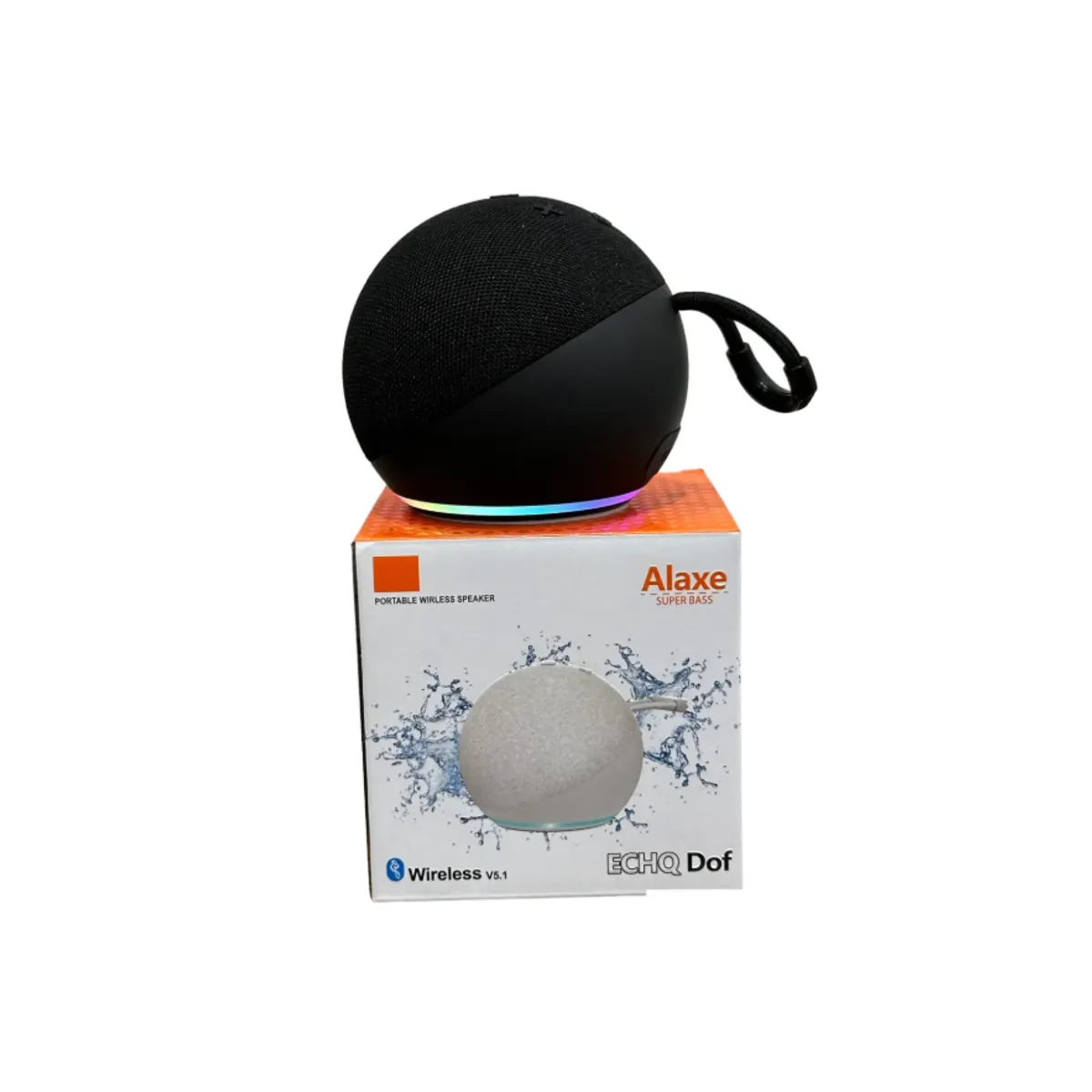 GENERICO - Altavoz Portátil Alaxe Super Bass bluetooth, Usb Y Fm