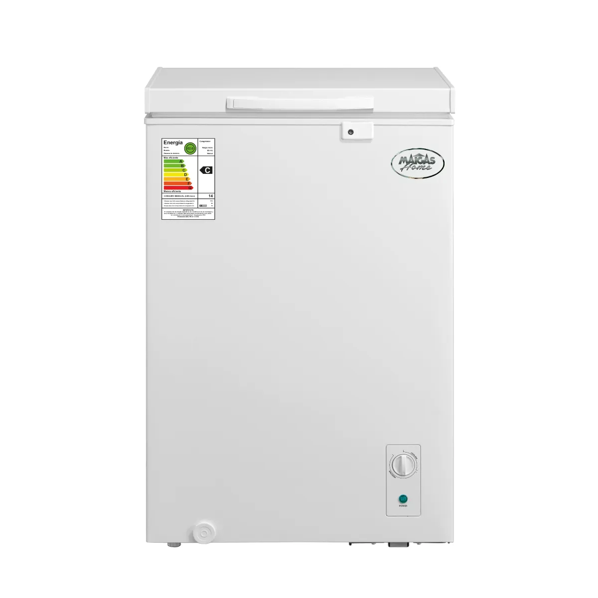 MAIGAS - Congelador Freezer Dual Horizontal 99 Litros Maigas BD102