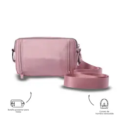 TOTTO - Bolso para Mujer Funty 3.0 tipo Crossbody Pequeño Rosado