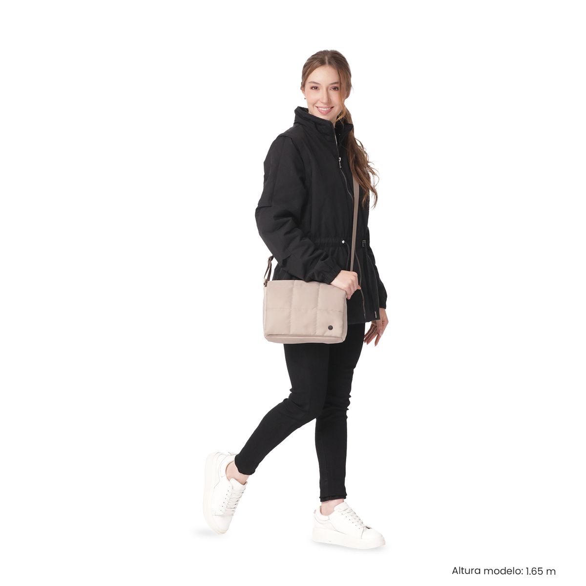 TOTTO - Bolso para Mujer Freya tipo Crossbody Pequeño Beige
