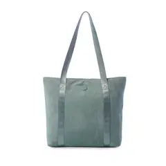 TOTTO - Tote Bag Para Mujer Mixi Gam En Gamuza Mediano Verde