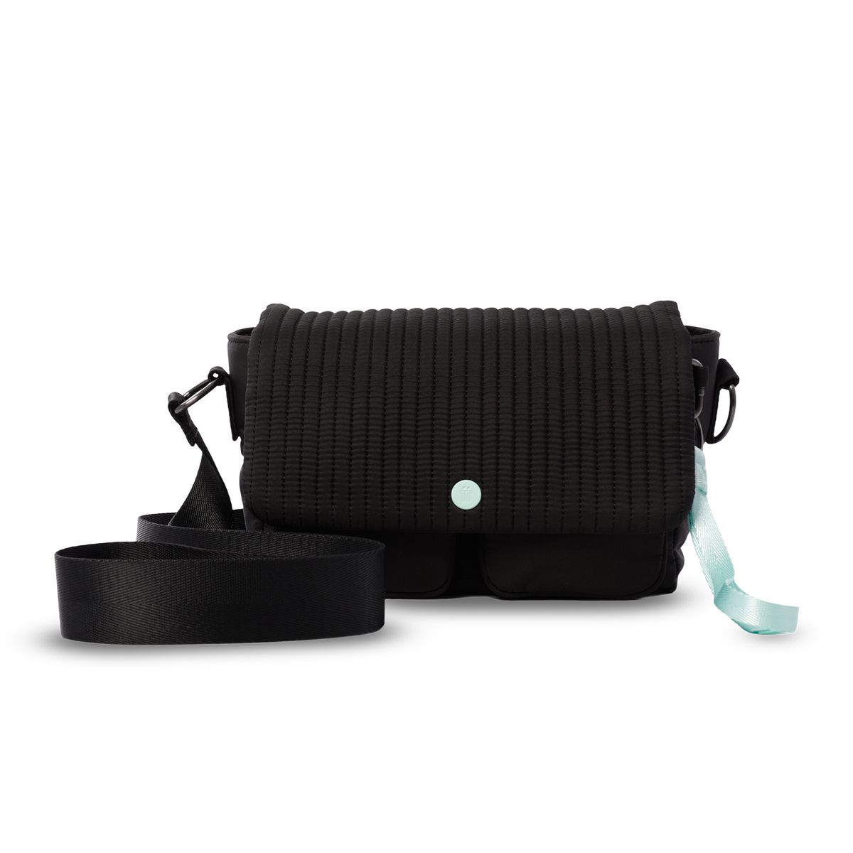 TOTTO - Bolso para Mujer Praga tipo Crossbody Pequeño Negro