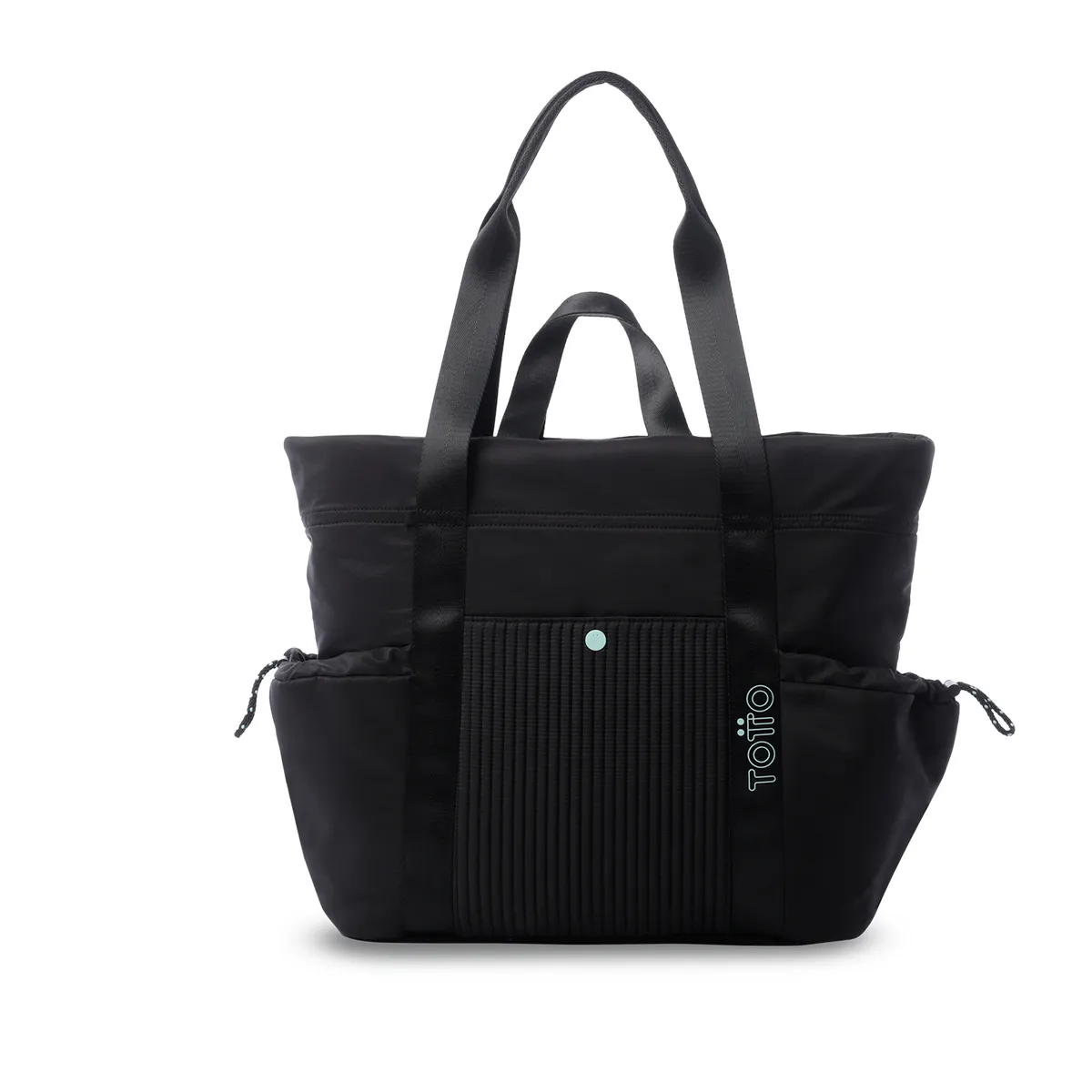 TOTTO - Shopping Bag Grande para Mujer Praga Porta PC 15 Negro