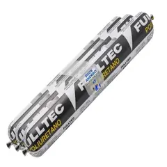 FULLTEC - Pack 3 Sellador Poliuretano Blanco 600ml Pu40 Sello