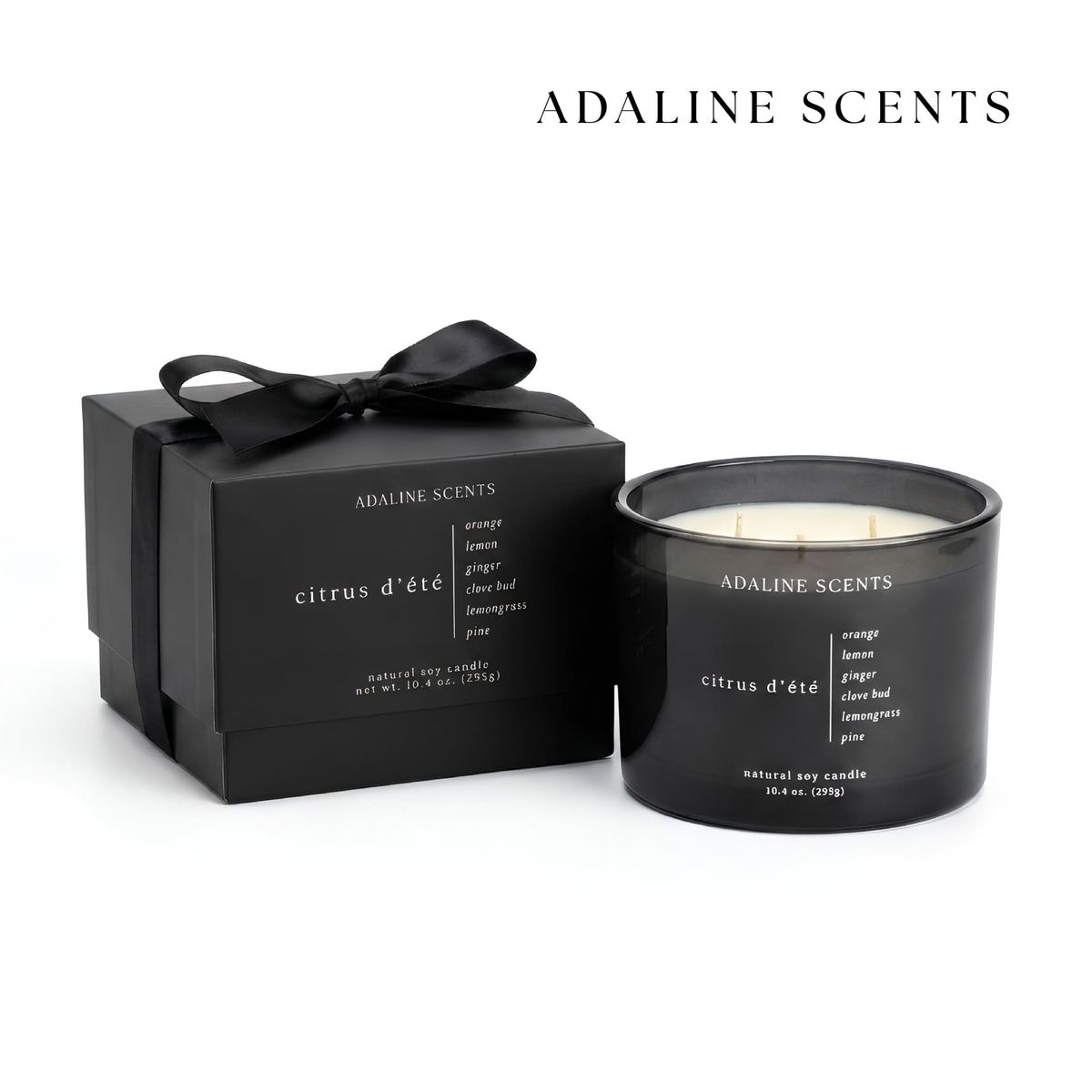 GENERICO - Vela Aromática Soja Citrus d’Été 295 g Aroma Fresco Kiosclub