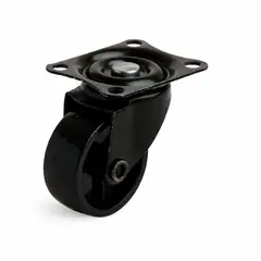 GEVEMAC - Pack 4 Ruedas Giratorias 40 mm con Placa Pintada