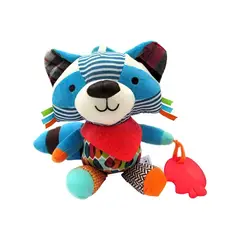 GENERICO - Juguete Peluche Sensorial Sonajero Con Mordedor