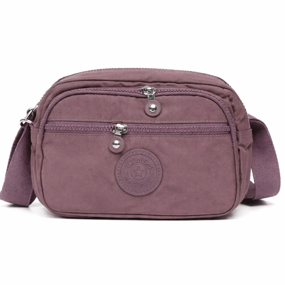 GENERICO - Bolsos  Urbana  para mujer  lisa A901 Múltiples bolsillos