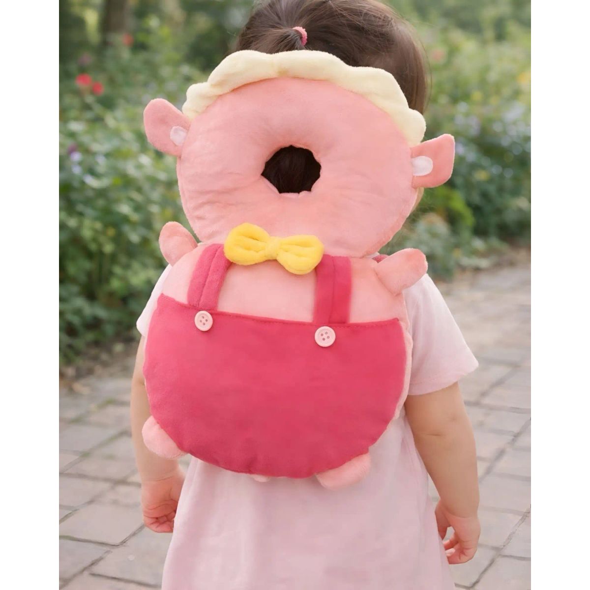 GENERICO - Mochila Protectora De Cabeza Para Bebé Antigolpes + Correa