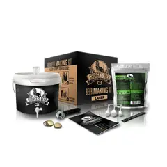 GENERICO - Kit para hacer cerveza Lager en casa 5L George’s Beer Elaboración casera