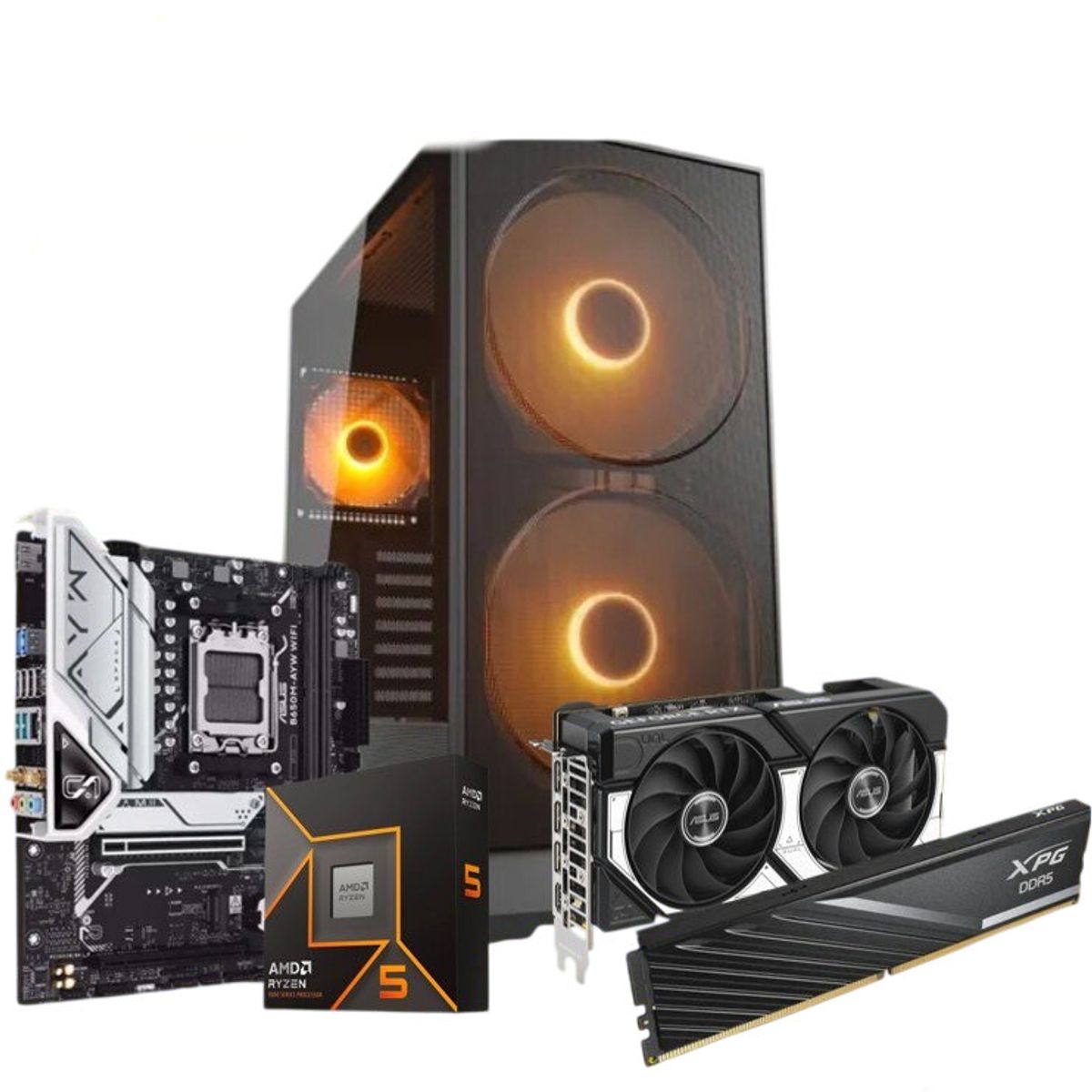 GENERICO - PC GAMER GOLD - AMD Ryzen 5 9600X - M/B ASUS B650M