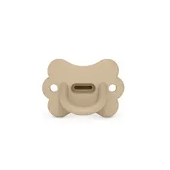 SUAVINEX - Chupete Todo Silicona Butterfly - Tetina Fisiológica Sx Pro - 6-18 meses- Irish Cream -