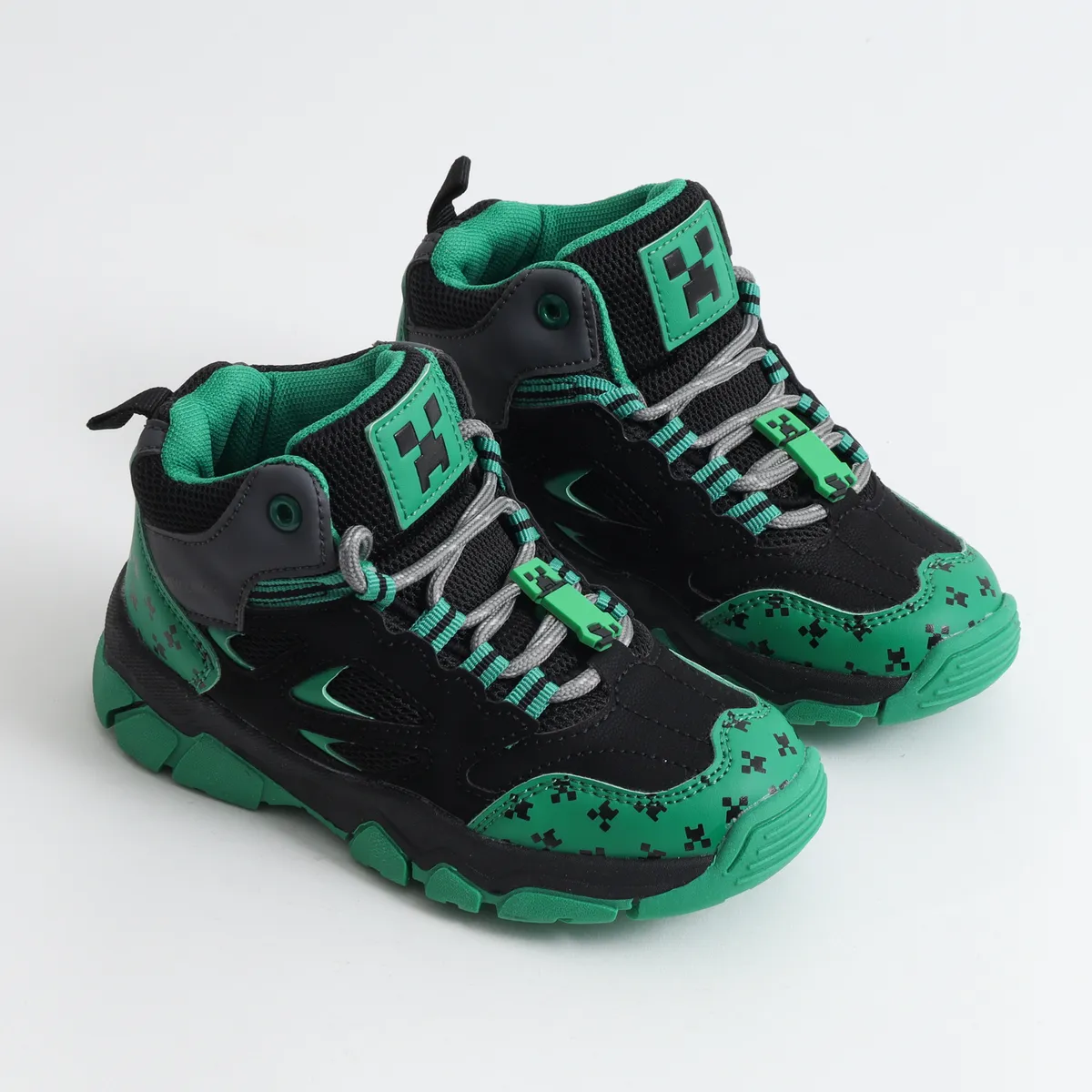 MINECRAFT - Zapatilla Outdoor Niño Full Print Verde Minecraft