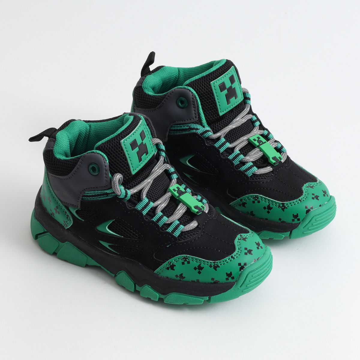 MINECRAFT - Zapatilla Outdoor Niño Full Print Verde Minecraft