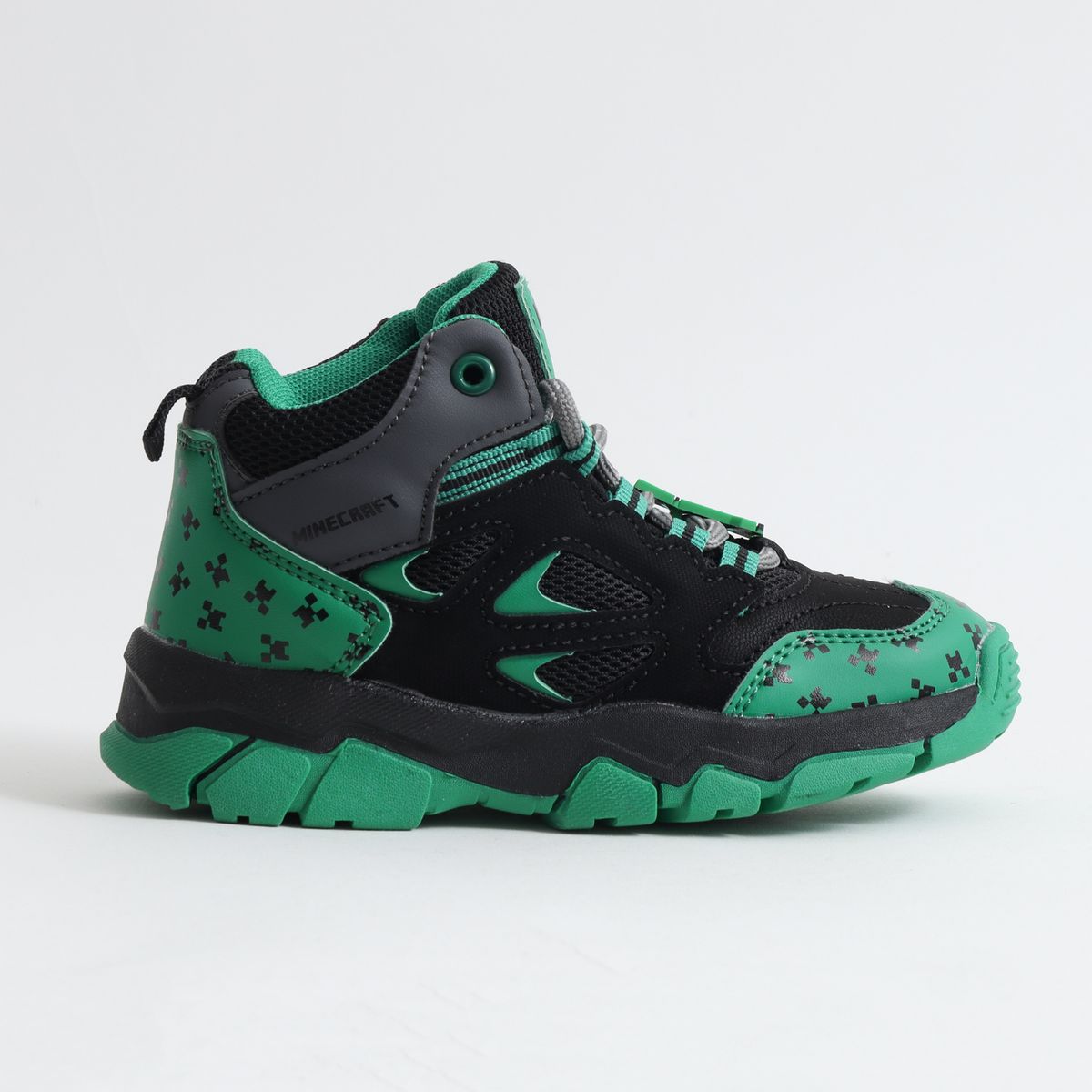 MINECRAFT - Zapatilla Outdoor Niño Full Print Verde Minecraft