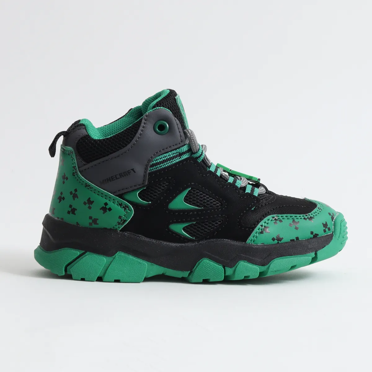 MINECRAFT - Zapatilla Outdoor Niño Full Print Verde Minecraft