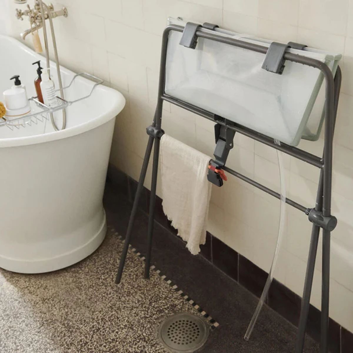 STOKKE - Tubo de Drenaje y Tapón para Soporte de Tina de Bebé Flexi Bath® - Stokke