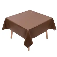 OEM - Mantel De Hule Mesa Cuadrada Diseño Liso 140x140cm