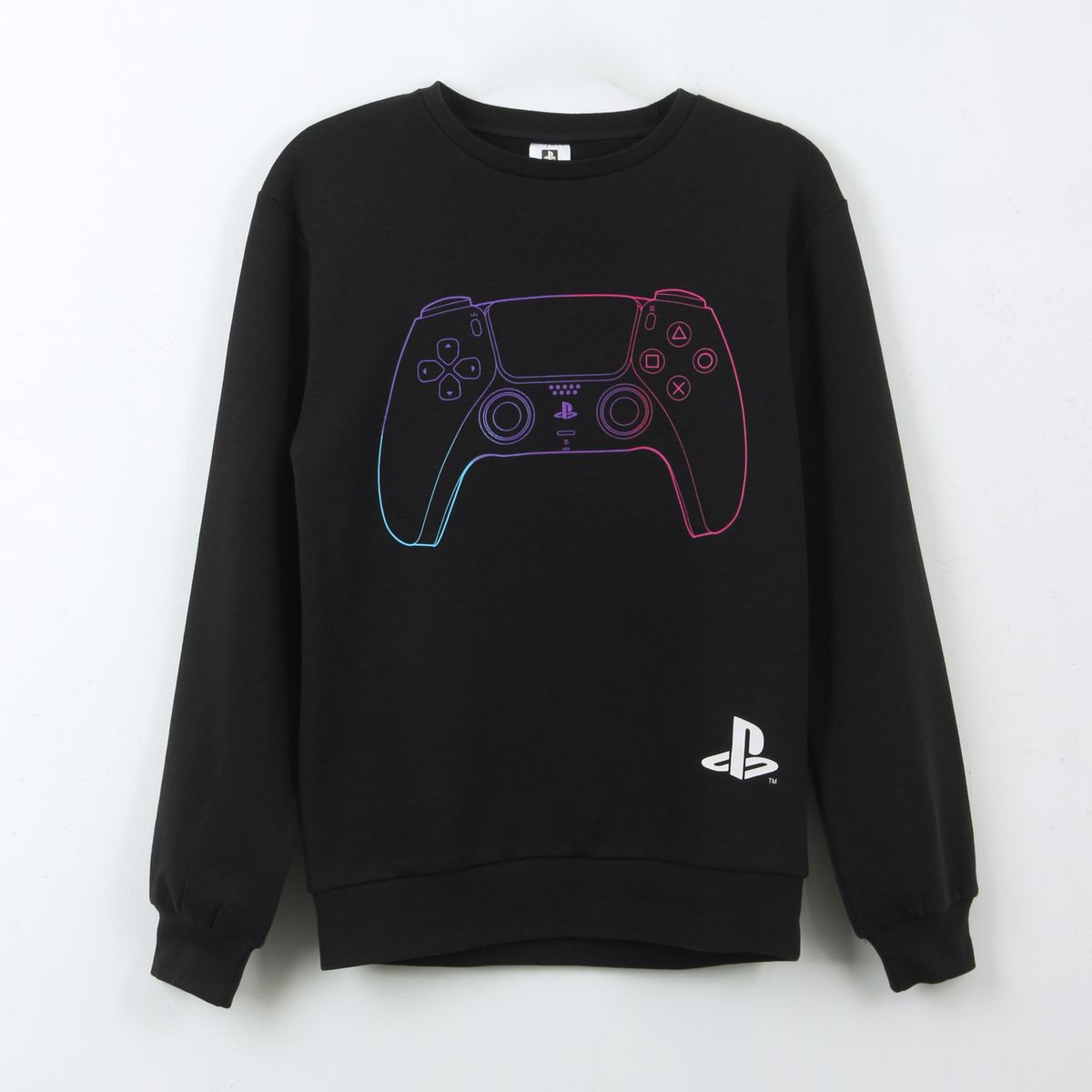 PLAYSTATION - Polerón Cerrado Niño DualShock Negro PlayStation