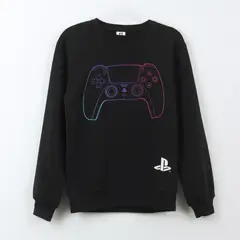 PLAYSTATION - Polerón Cerrado Niño DualShock Negro
