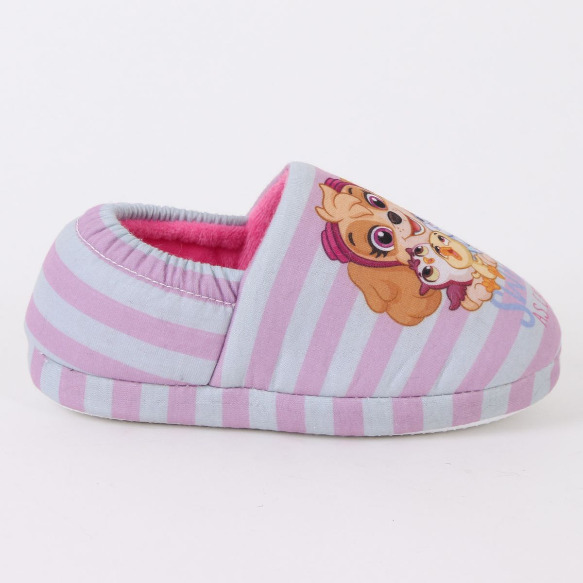 PAW PATROL - Pantufla Niña Rayas Skye & Friends Rosado Paw Patrol