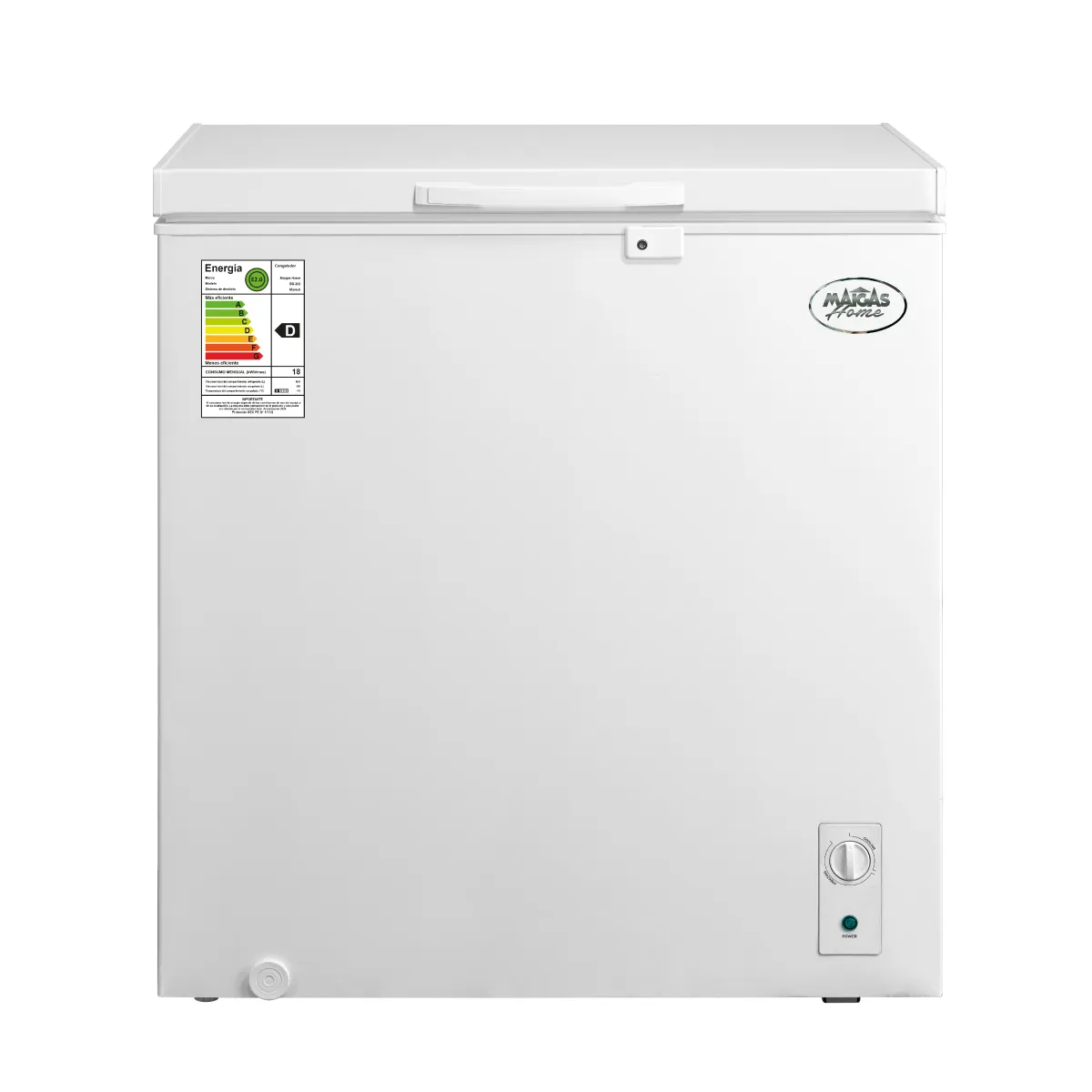 MAIGAS - Congelador Freezer Dual Horizontal 198 Litros Maigas BD202
