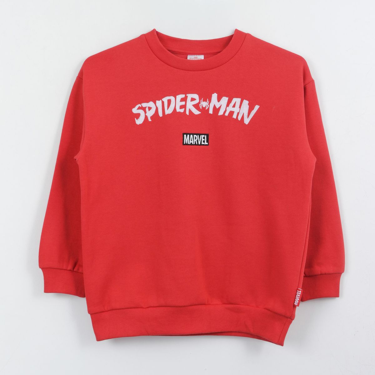MARVEL - Polerón Cerrado Niño Spiderman Back Print Rojo Marvel