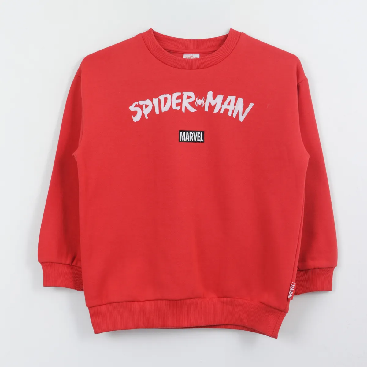 MARVEL - Polerón Cerrado Niño Spiderman Back Print Rojo Marvel