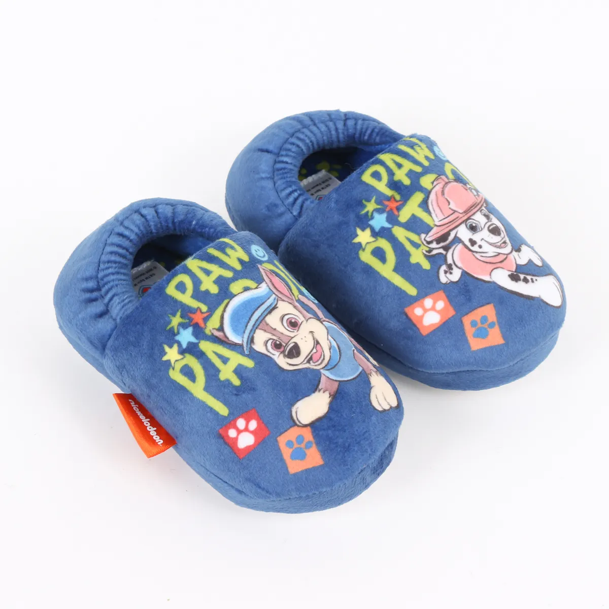 PAW PATROL - Pantufla Niño Chase & Marshall Azul Paw Patrol