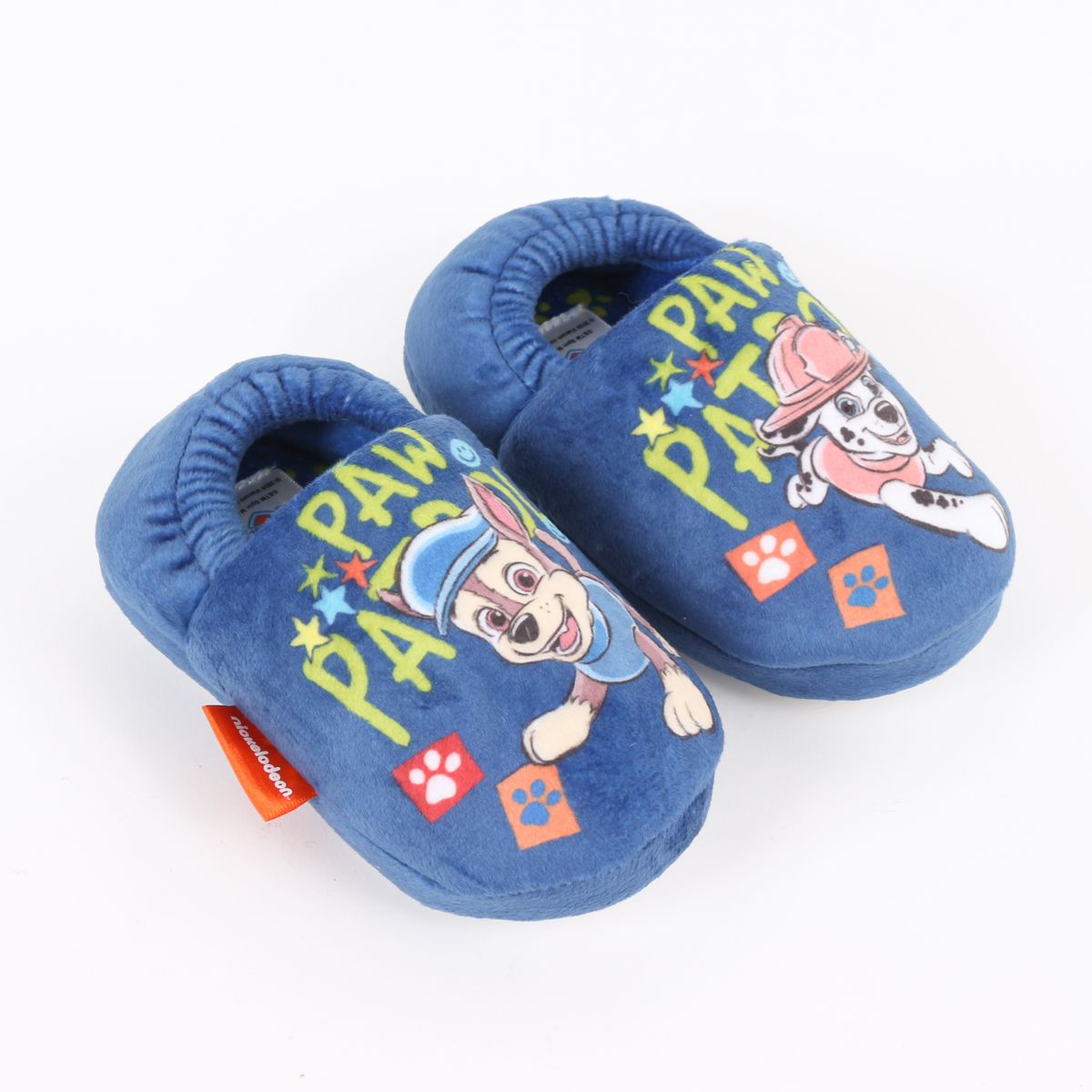 PAW PATROL - Pantufla Niño Chase & Marshall Azul Paw Patrol