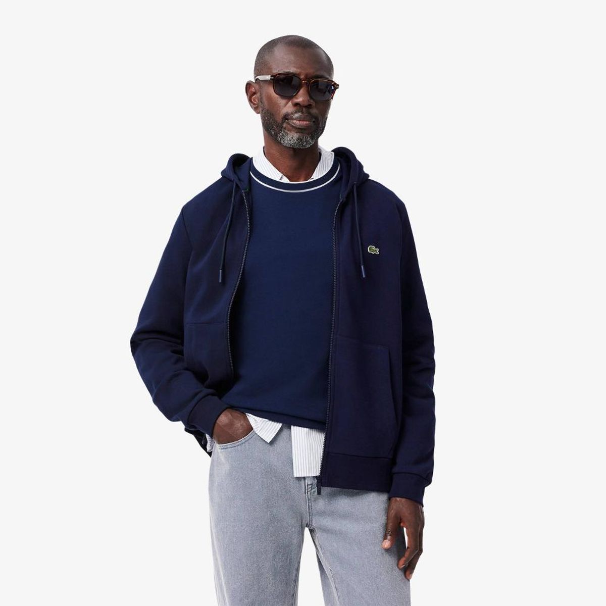 LACOSTE - Poleron con Capucha Hombre Lacoste SH9626