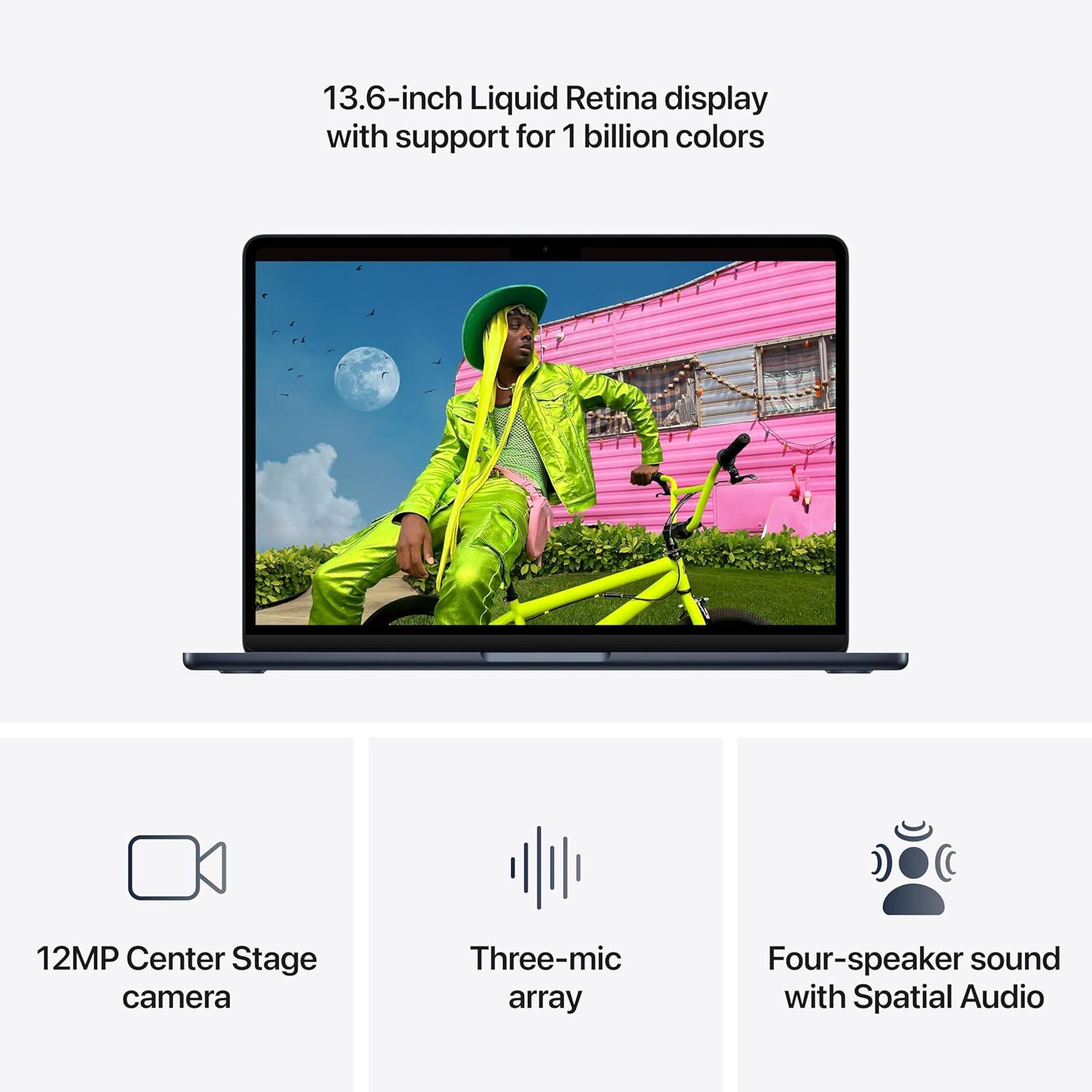 APPLE MacBook Air 13.6” M5 (10c CPU 8c GPU), 16GB RAM, 512GB SSD