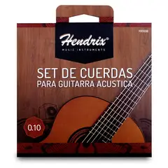 HENDRIX - Set de Cuerdas Para Guitarra Acustica