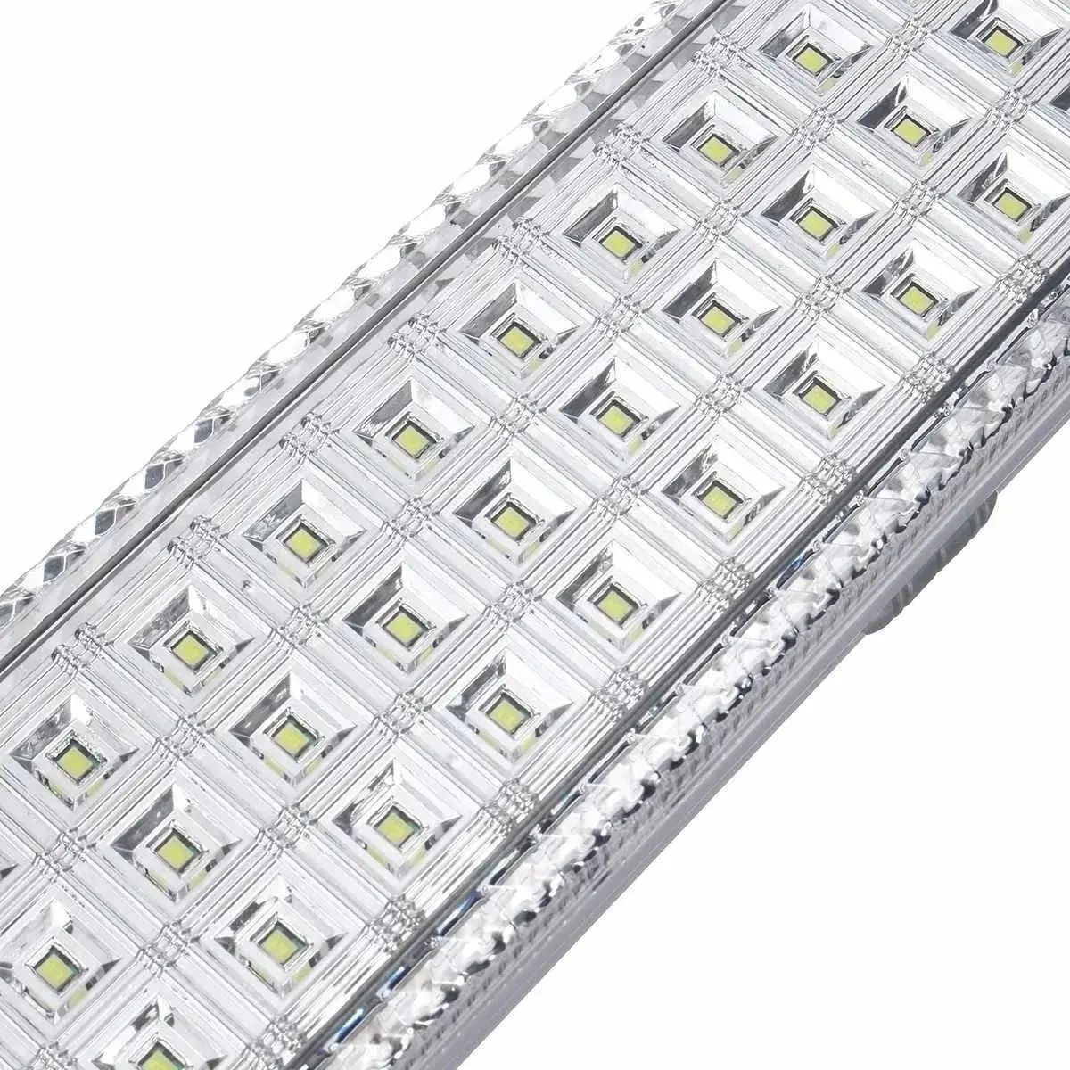 GENERICO - Pack X2 Lámparas Luz Led De Emergencia Recargable 24 Hrs Col